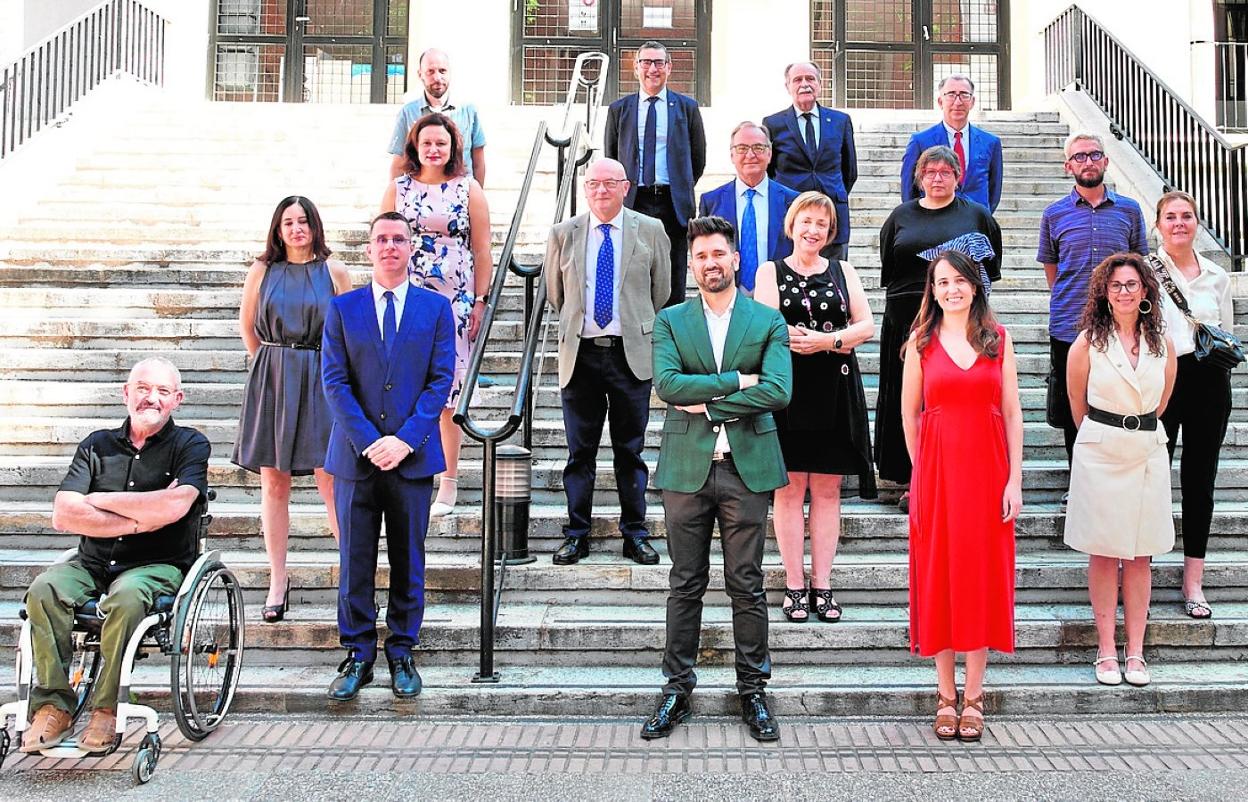 Toma de posesión en la UMU de profesores y catedráticos