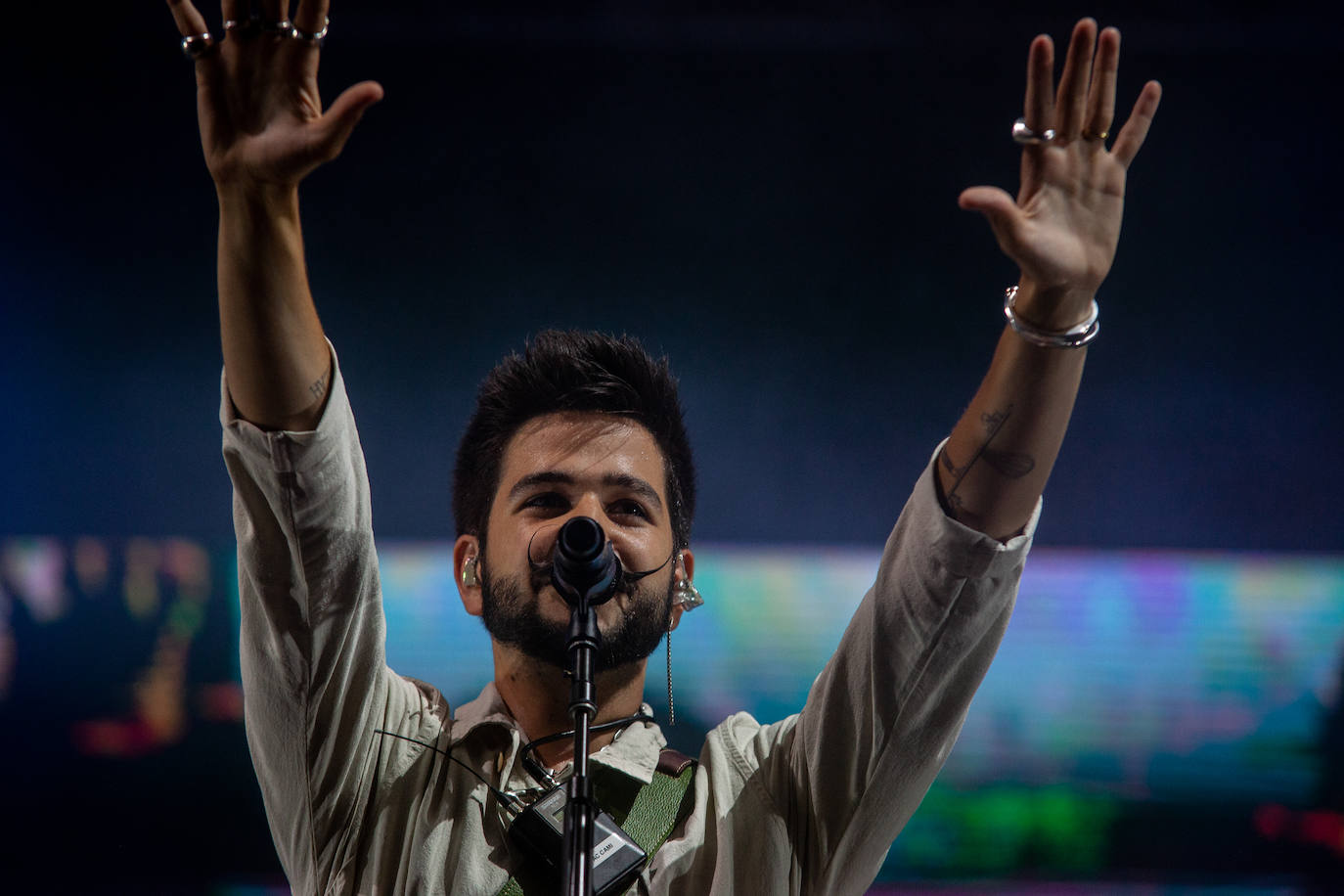 Fotos: Camilo estrena Las Noches del Malecón en el estadio Enrique Roca de Murcia