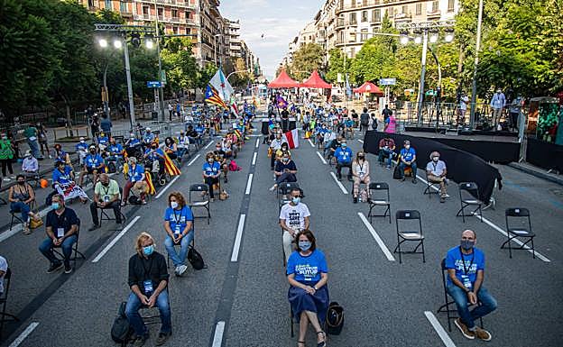 Concentración de la Diada del año pasado. 