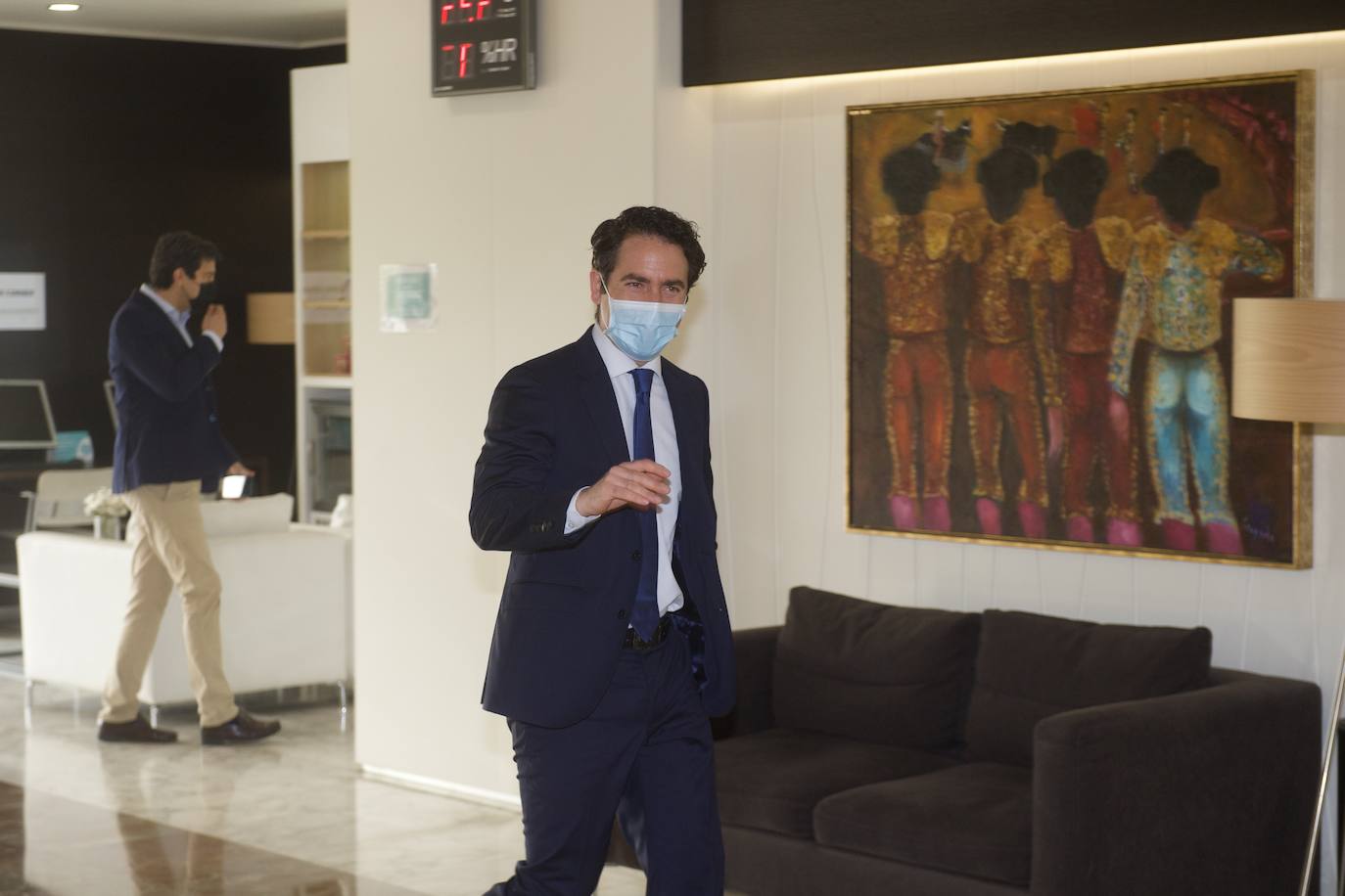 Fotos: Reunión del comité de dirección del PP regional