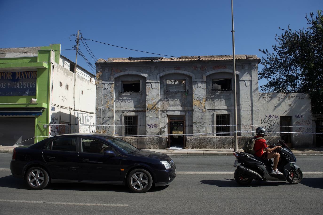 Fotos: Incendio en un huerto abandonado de Barriomar