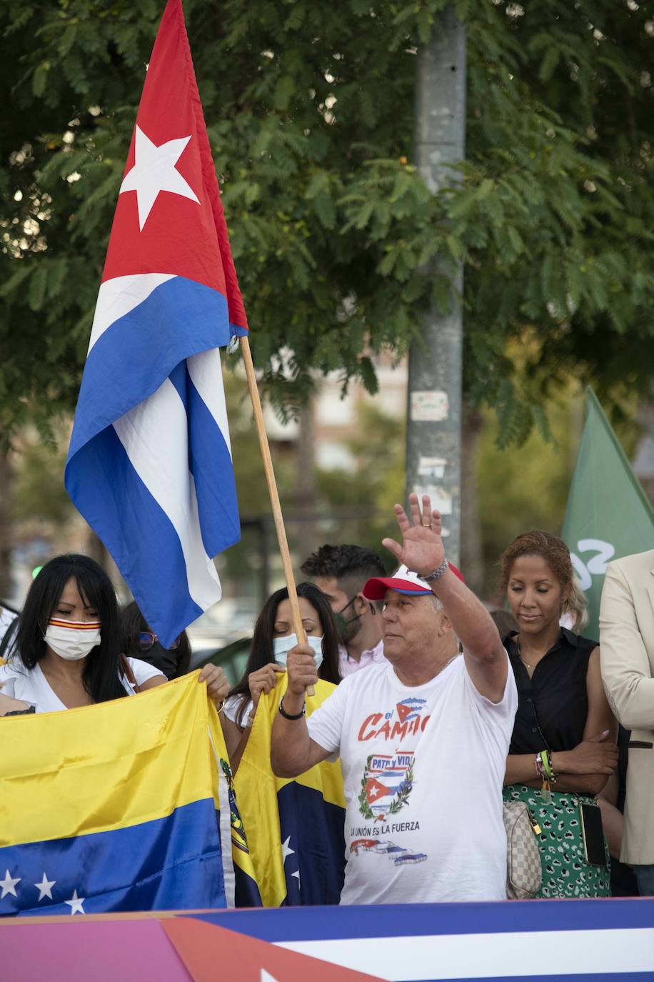Fotos: Apoyo al pueblo cubano