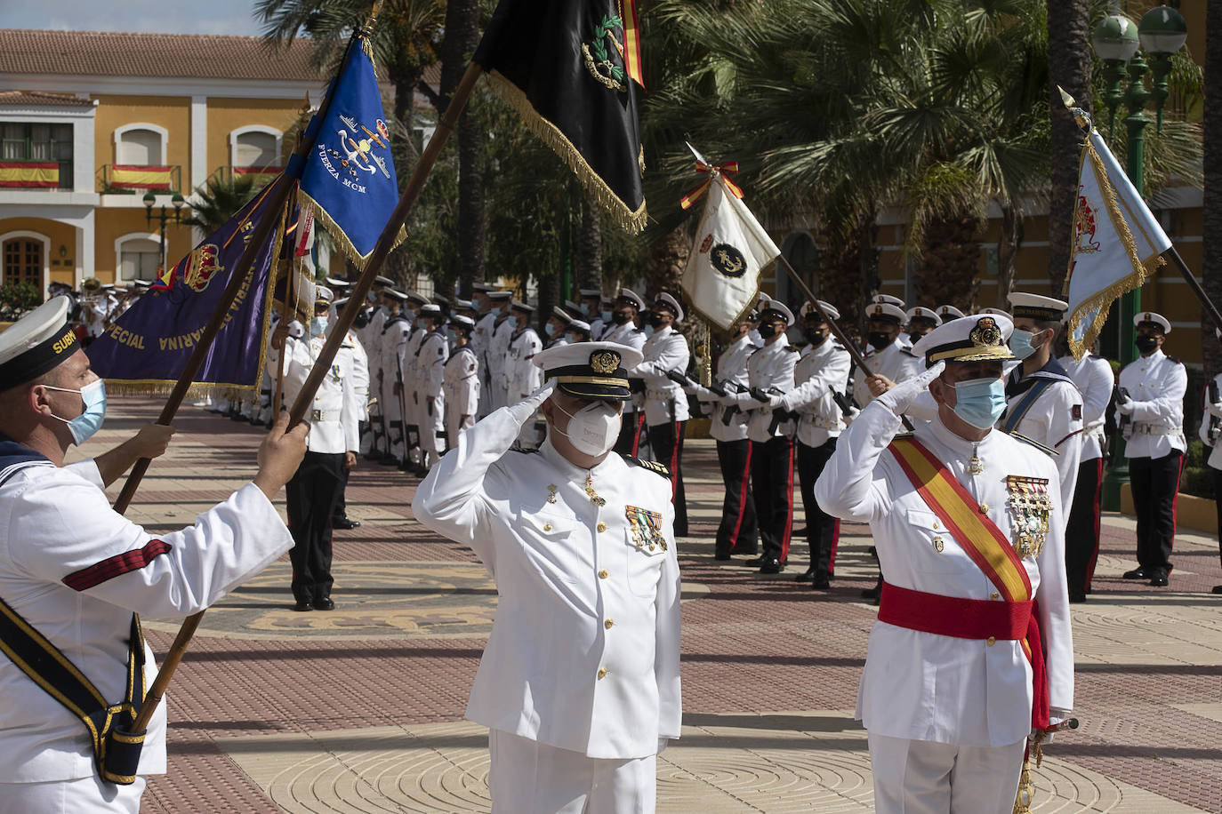 Fotos: La Armada festeja a su patrona, la Virgen del Carmen, en Cartagena