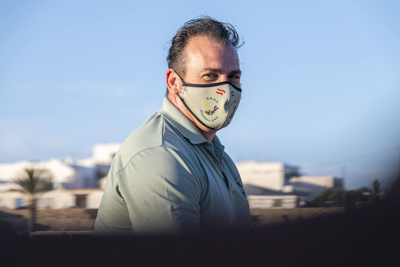 Fotos: Simulacro de un accidente de actividad subacuática en Cabo de Palos coordinado por Salvamento Marítimo