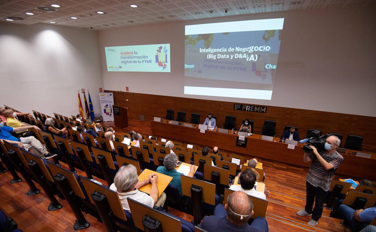 Presentación de la Oficina Acelera Pyme, este martes.