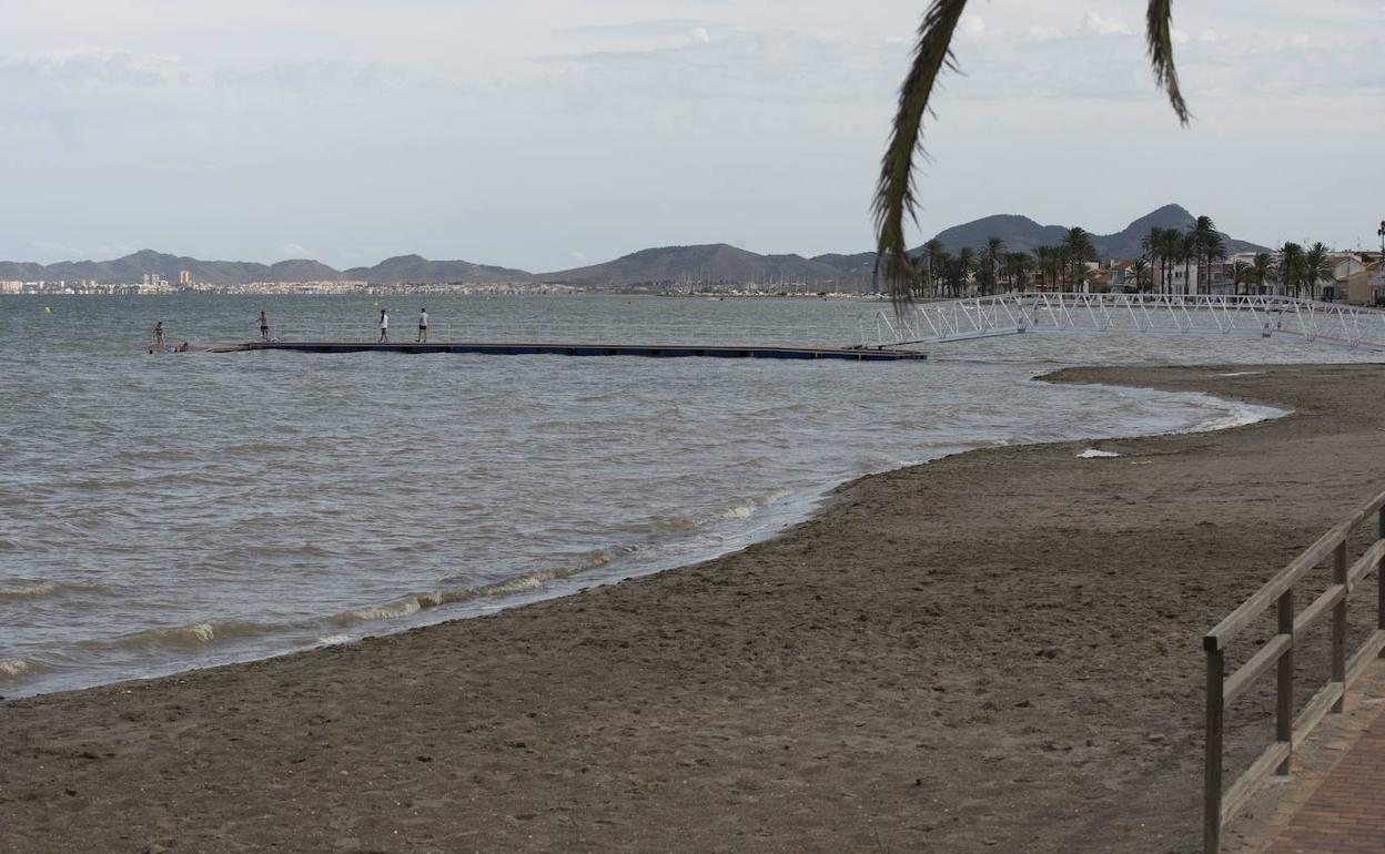 Playa de Los Urrutias, en una imagen de archivo.