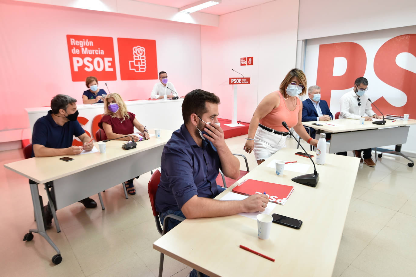 Fotos: Comité Regional del PSOE