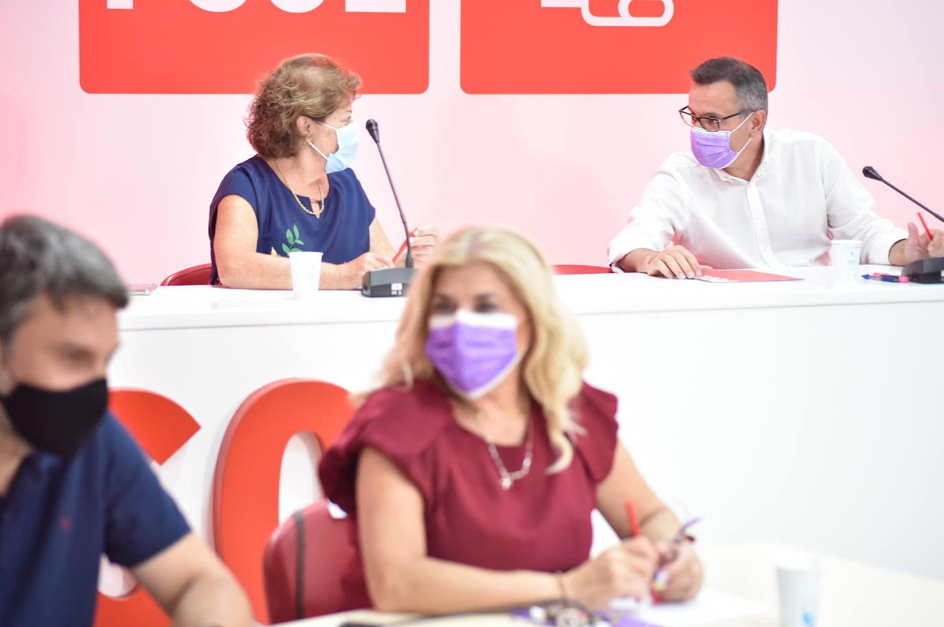 Fotos: Comité Regional del PSOE