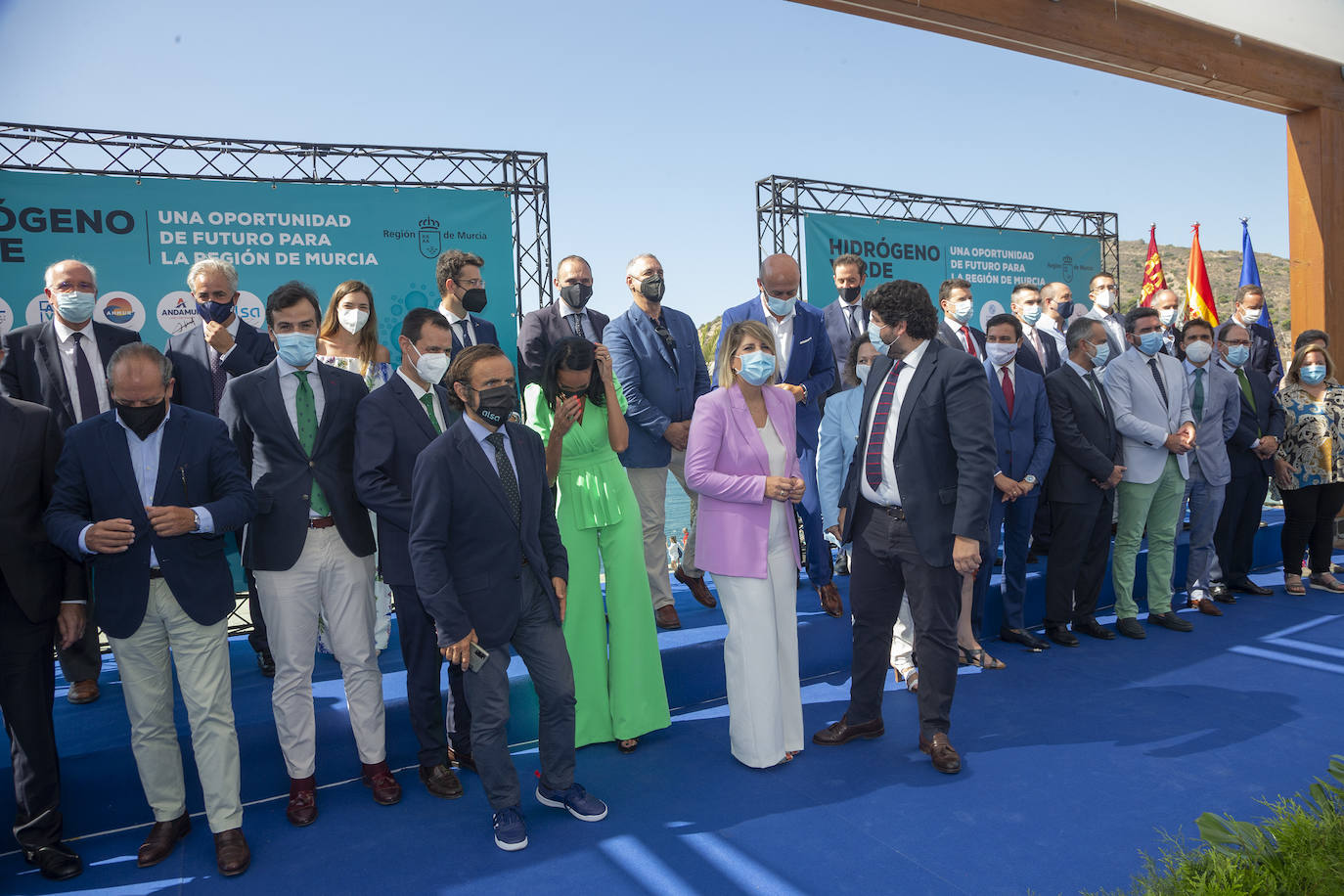 Fotos: Empresas e instituciones se alían para que Escombreras sea líder en hidrógeno verde