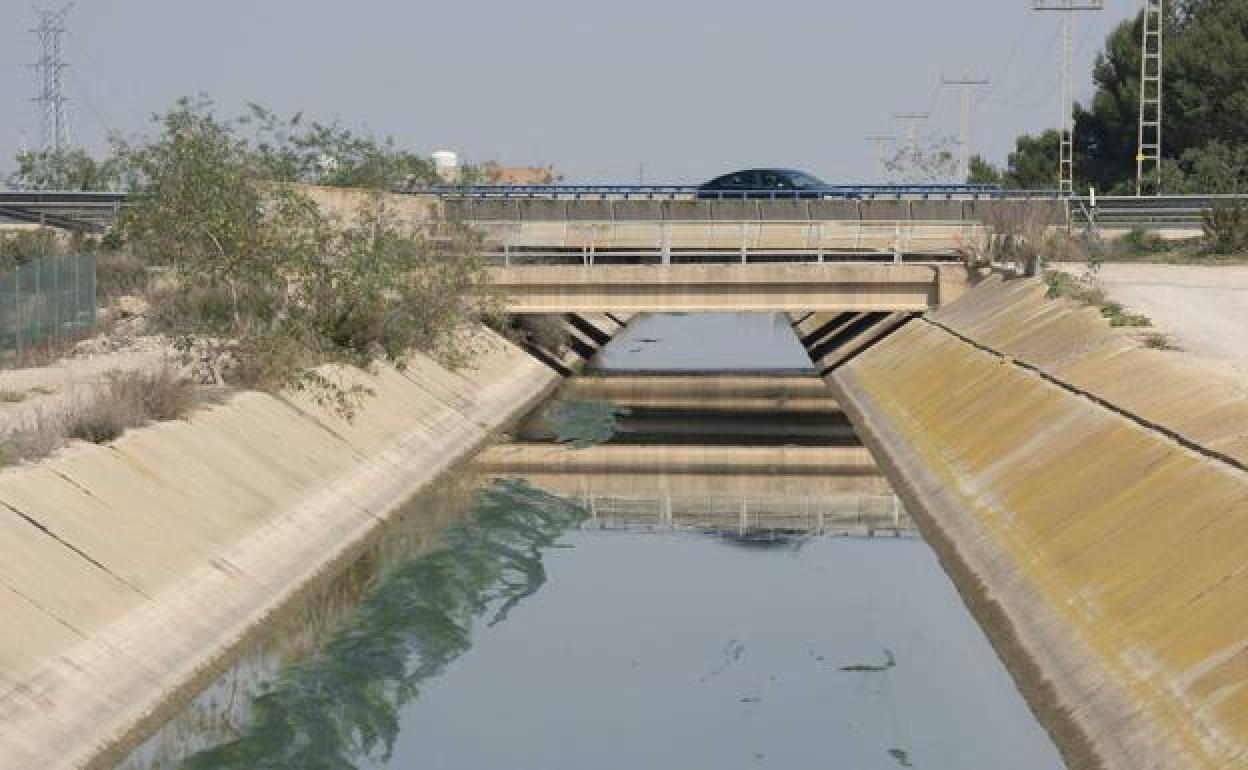 Canal del Trasvase entre El Albujón y Torre Pacheco, en una fotografía de archivo. 