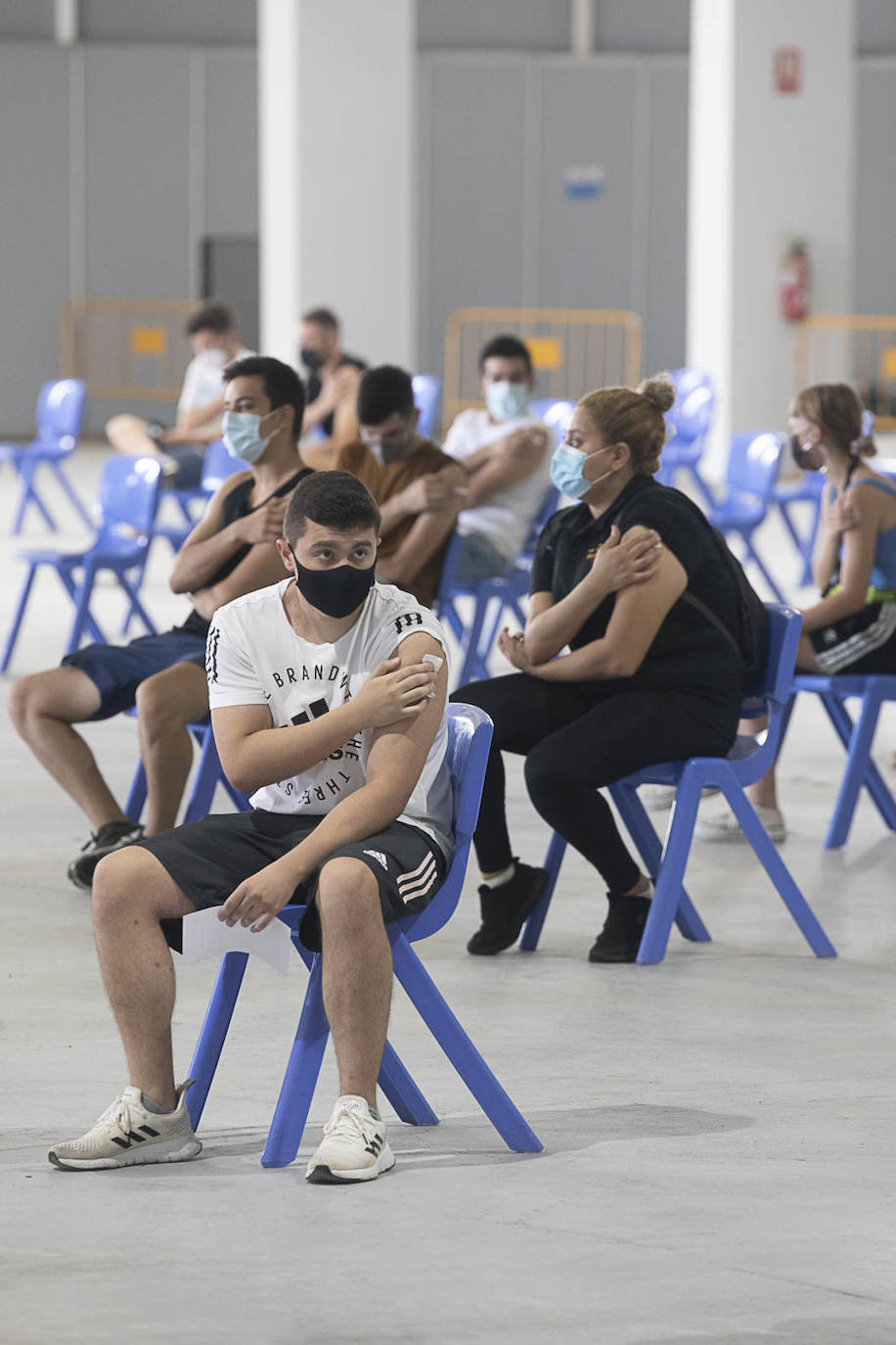 Fotos: Vacuna contra la Covid-19 en Torre Pacheco