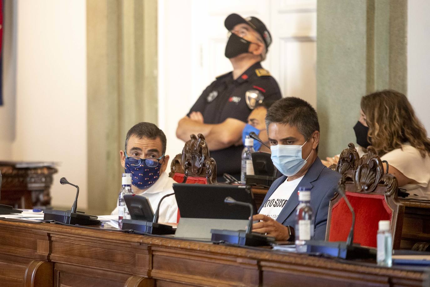 Fotos: El Pleno de Cartagena exige a Vélez un debate inmediato y abierto sobre la ubicación del Centro de Extranjeros