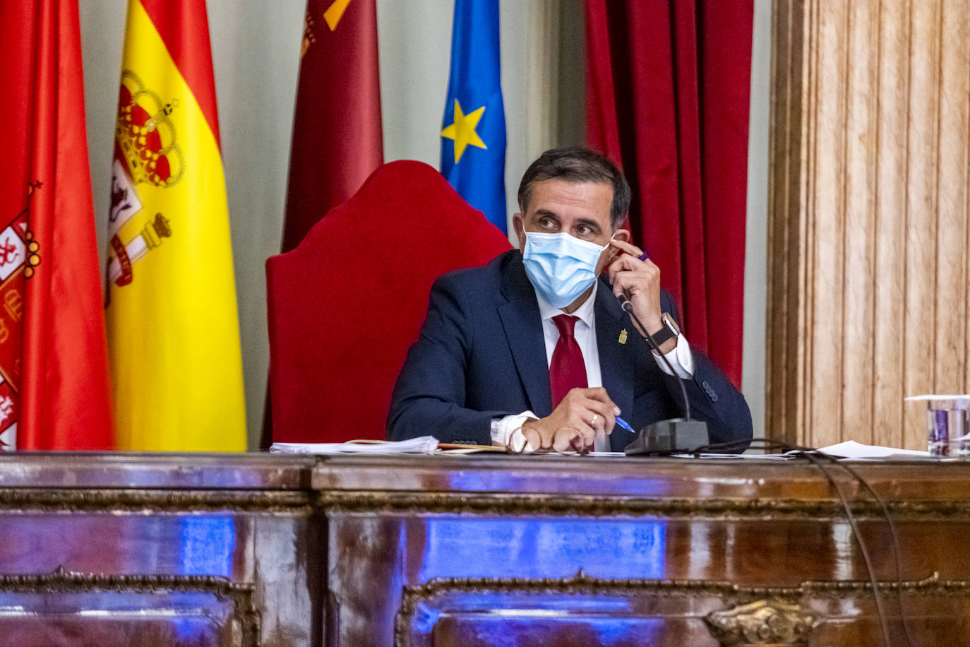 Fotos: El Pleno de Murcia pide mantener el servicio de Cercanías con la abstención del PSOE