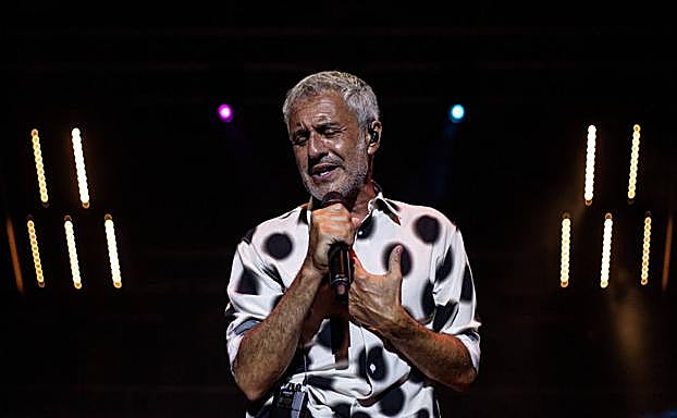 Actuación de Sergio Dalma, este domingo, en Las Noches del Malecón. 