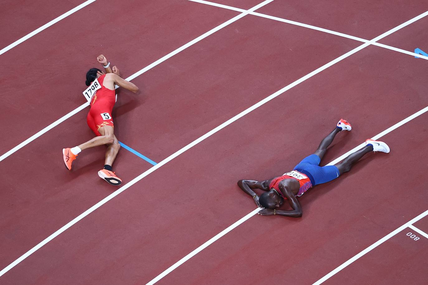 Fotos: Mohamed Katir queda octavo en la final de 5.000 metros de los Juegos Olímpicos