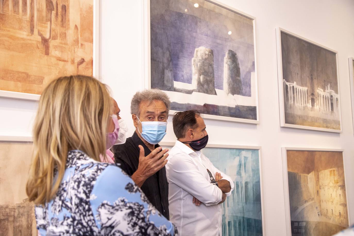 Fotos: Pedro Cano presenta &#039;Teatros&#039;, su última exposición en Cartagena