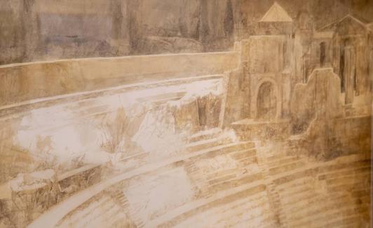 Panorámica del Teatro Romano de Cartagena.