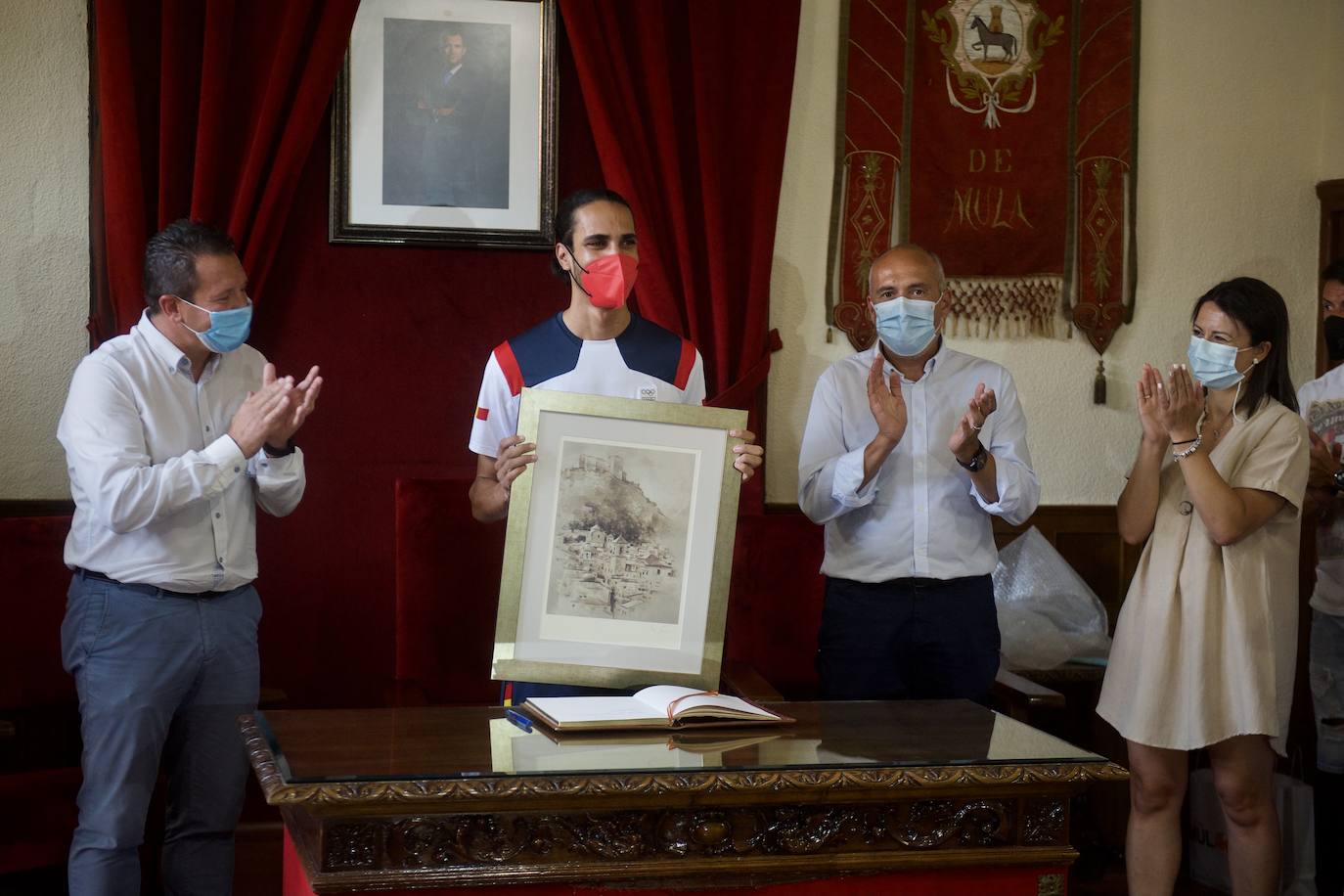 Fotos: Homenaje a Mohamed Katir en Mula