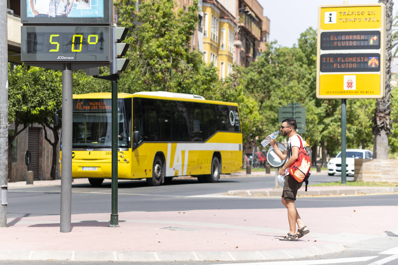 Fotos: La primera ola de calor del verano deja temperaturas récord en Murcia