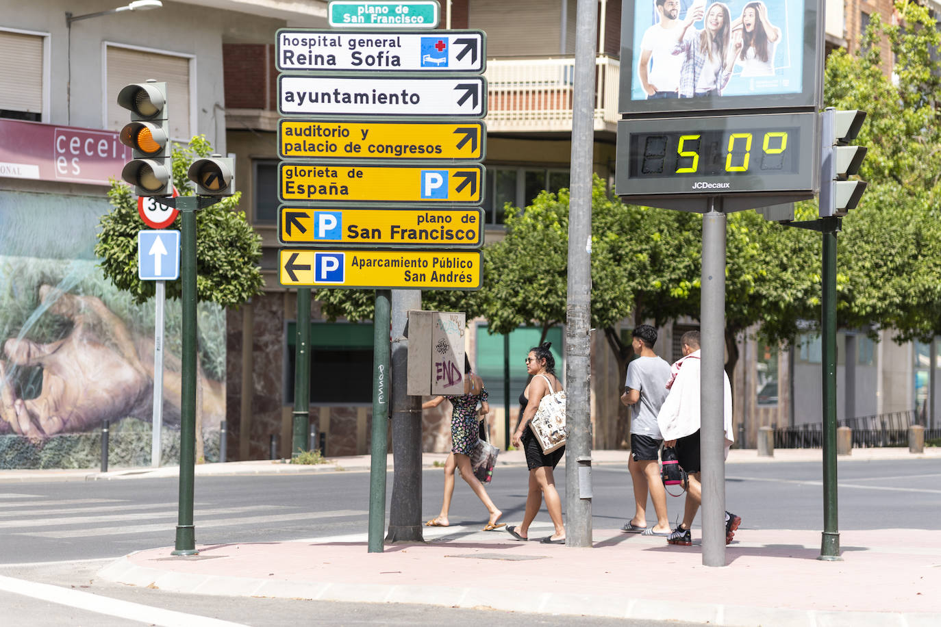 Fotos: La primera ola de calor del verano deja temperaturas récord en Murcia