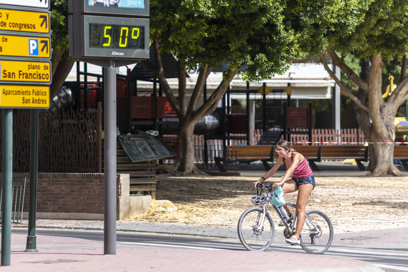 Fotos: La primera ola de calor del verano deja temperaturas récord en Murcia