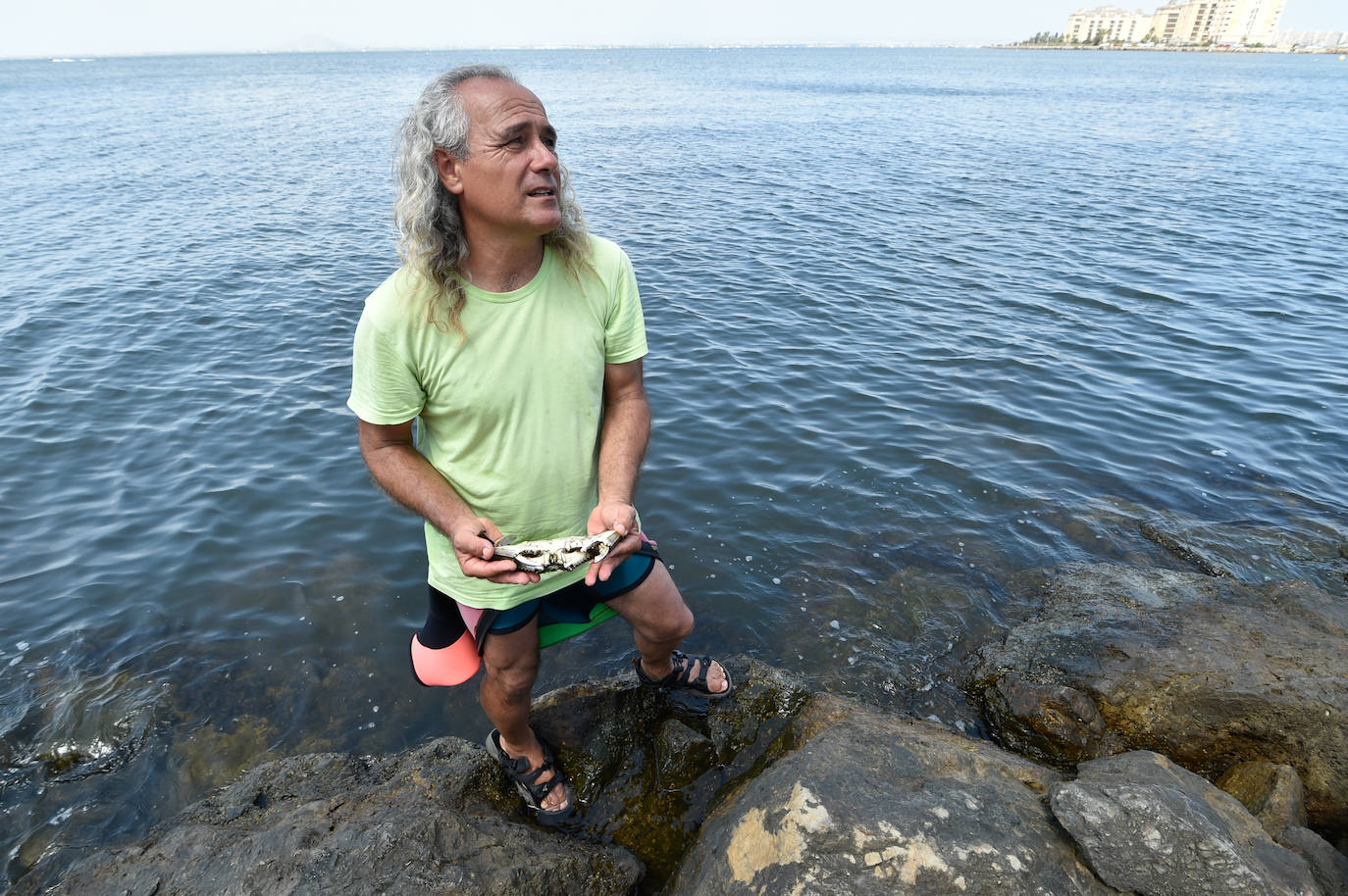 Fotos: Vecinos y turistas, «de luto» por la crisis del Mar Menor