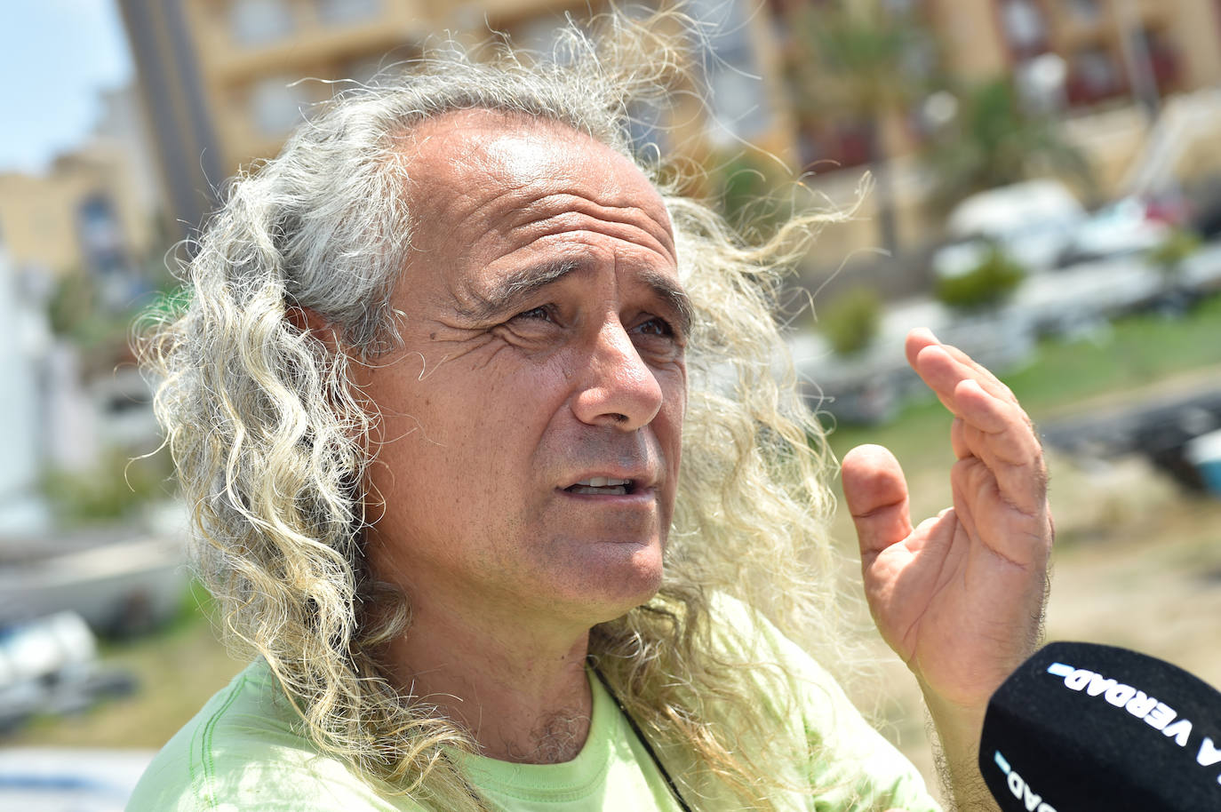 Fotos: Vecinos y turistas, «de luto» por la crisis del Mar Menor