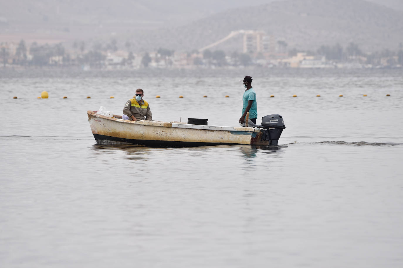 Fotos: Nuevo cierre de playas al cumplirse una semana con peces muertos en el Mar Menor