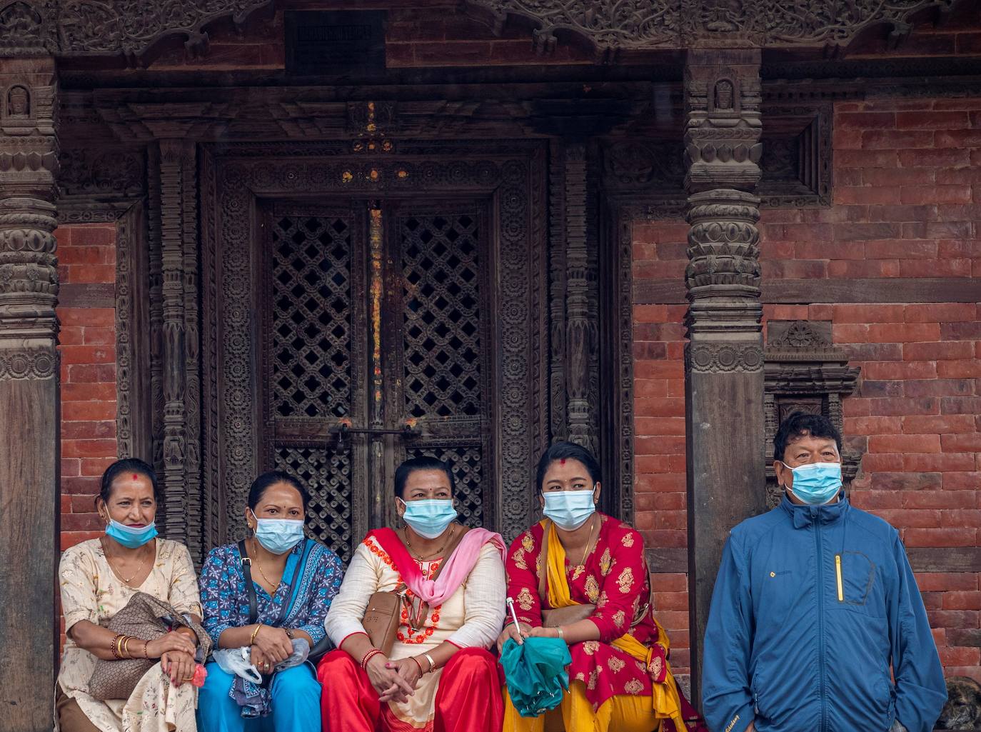 Fotos: Nepal se disfraza en recuerdo de sus difuntos