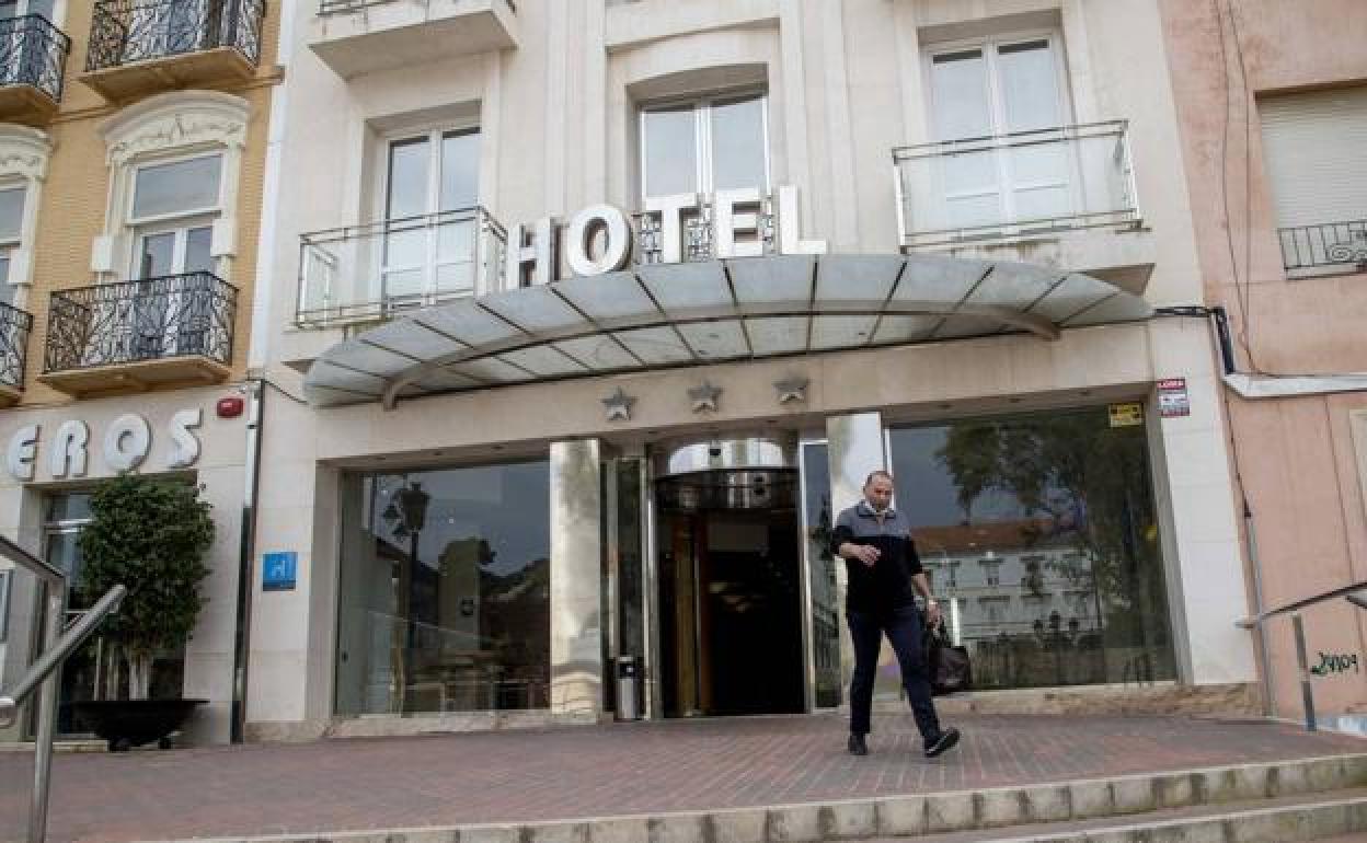 Imagen de archivo de un hotel del centro de Cartagena. 