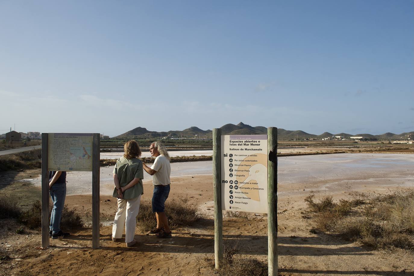 Fotos: La ministra Teresa Ribera visita el Mar Menor