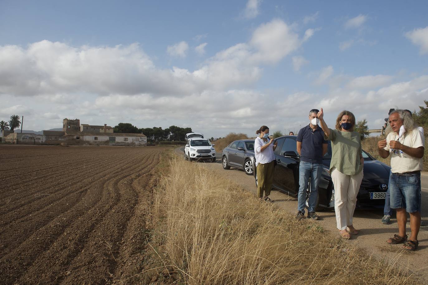 Fotos: La ministra Teresa Ribera visita el Mar Menor