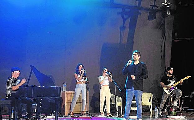 La Vendetta Project, en una prueba de sonido. 