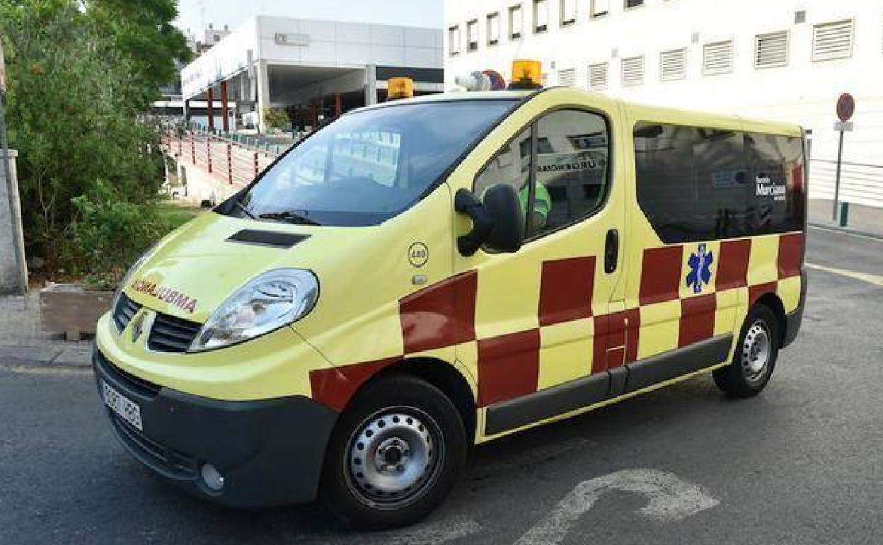 Una ambulancia, en una foto de archivo.