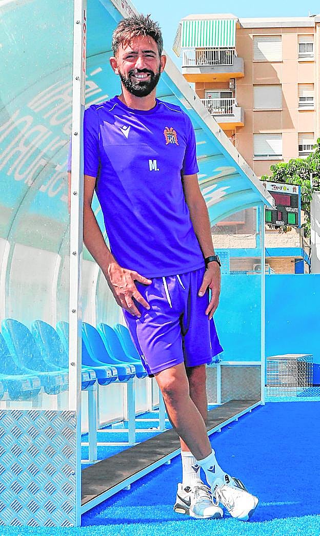 Molo, ayer, en el campo de El Rubial. 