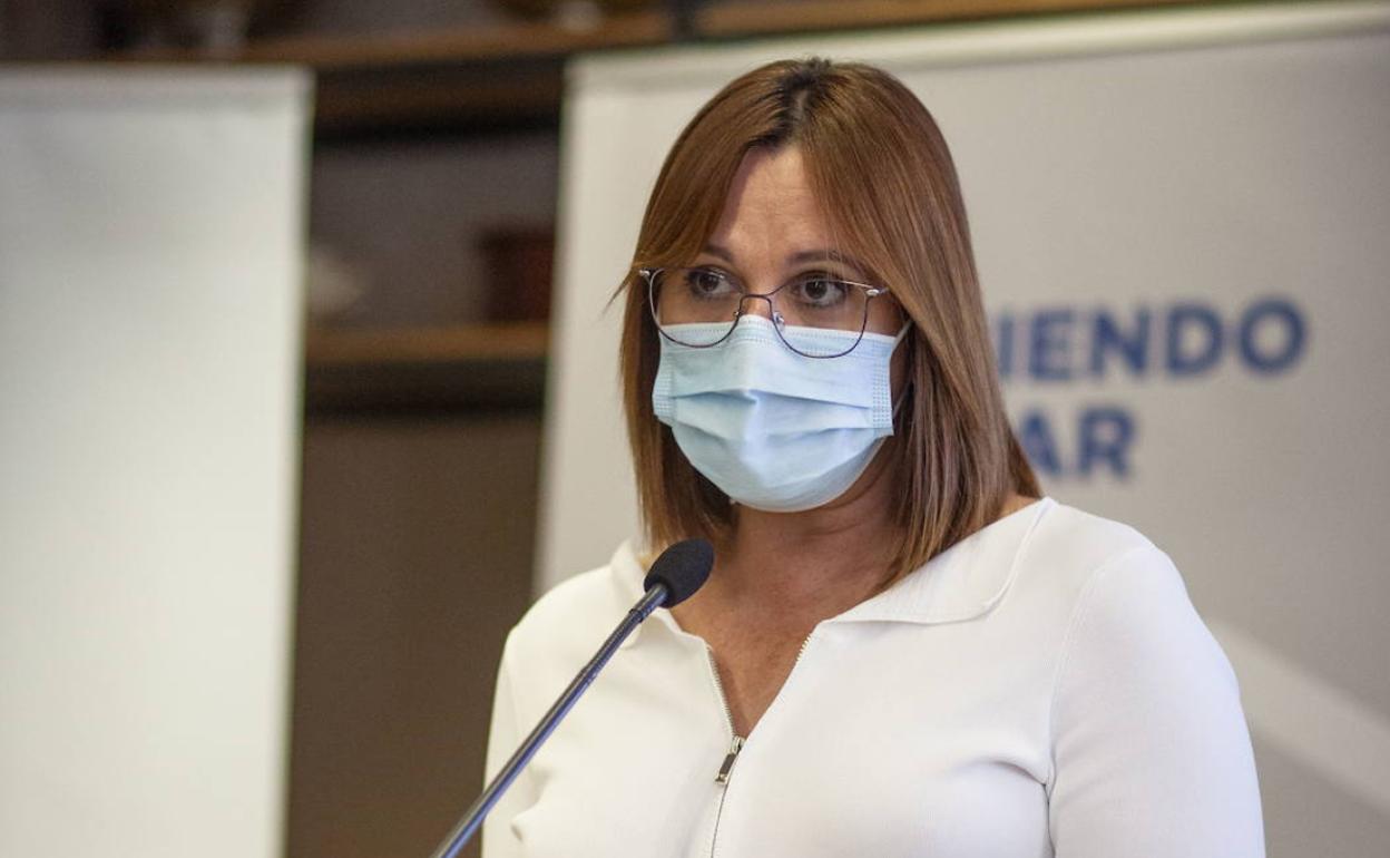 La consejera de Política Social, Isabel Franco, en una imagen de archivo.