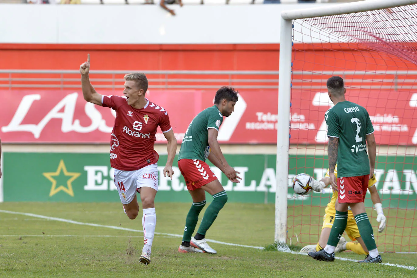 Fotos: La victoria del Real Murcia frente al Marchamalo, en imágenes