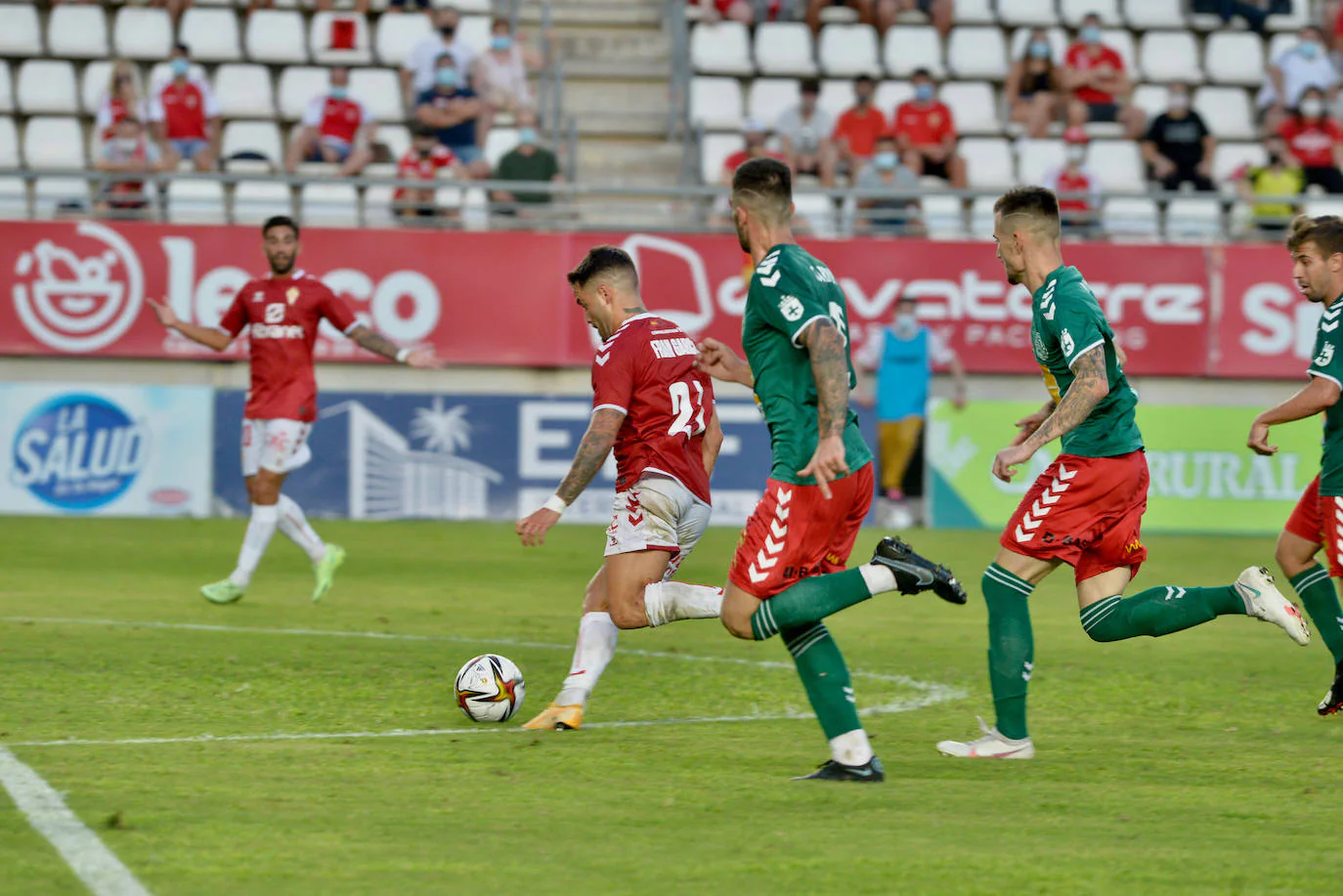 Fotos: La victoria del Real Murcia frente al Marchamalo, en imágenes