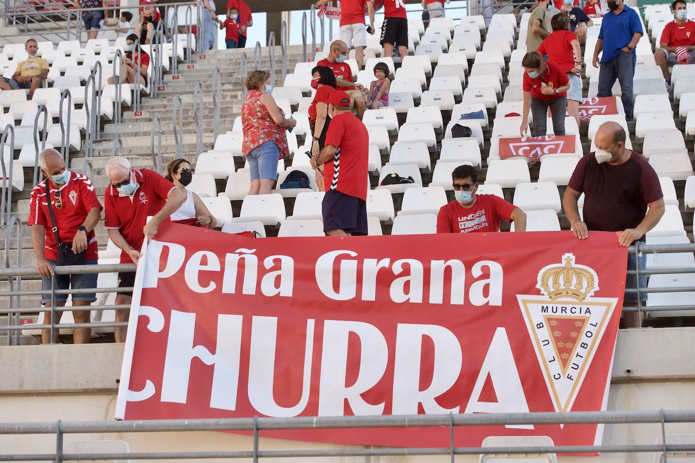 Fotos: La victoria del Real Murcia frente al Marchamalo, en imágenes