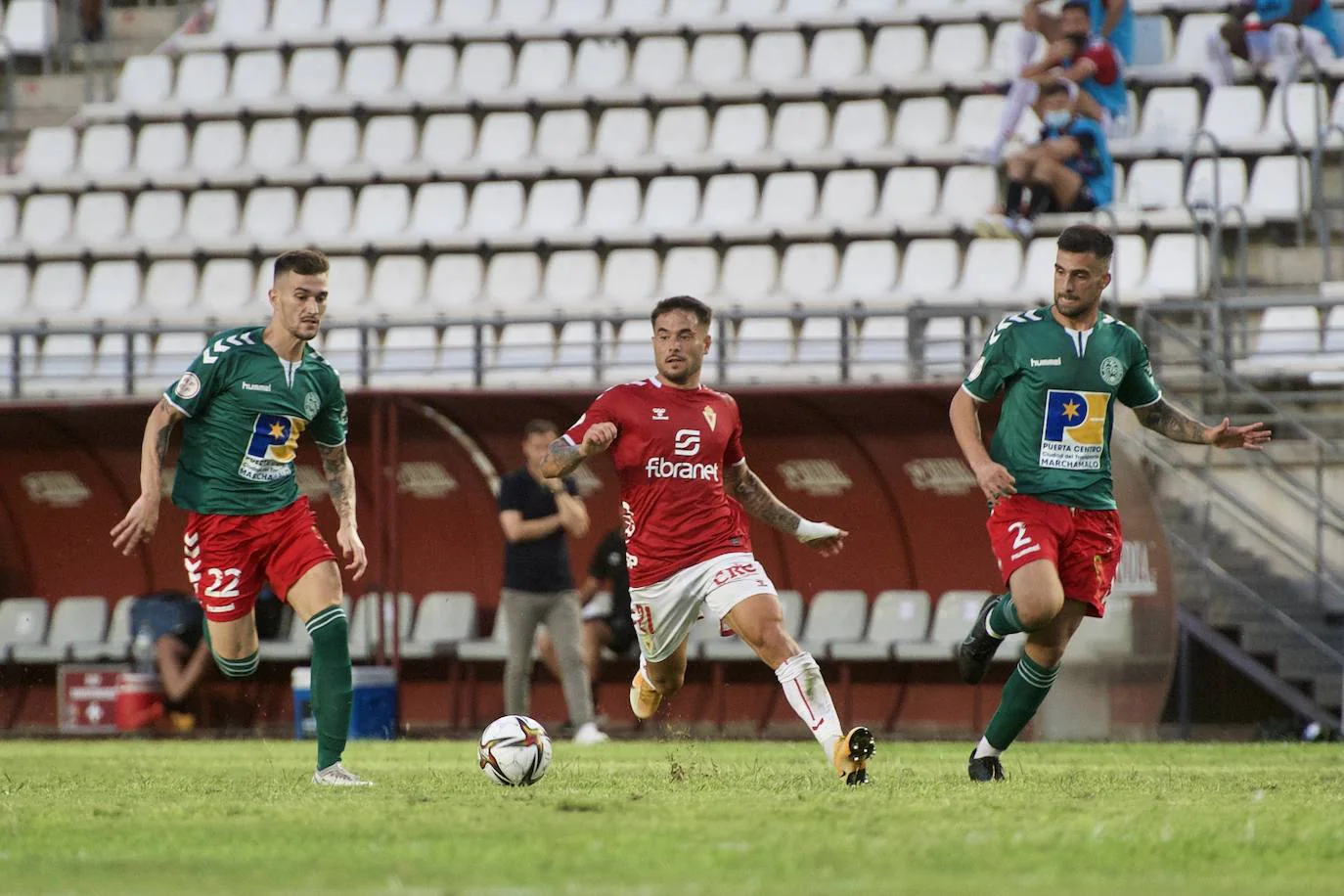 Fotos: La victoria del Real Murcia frente al Marchamalo, en imágenes