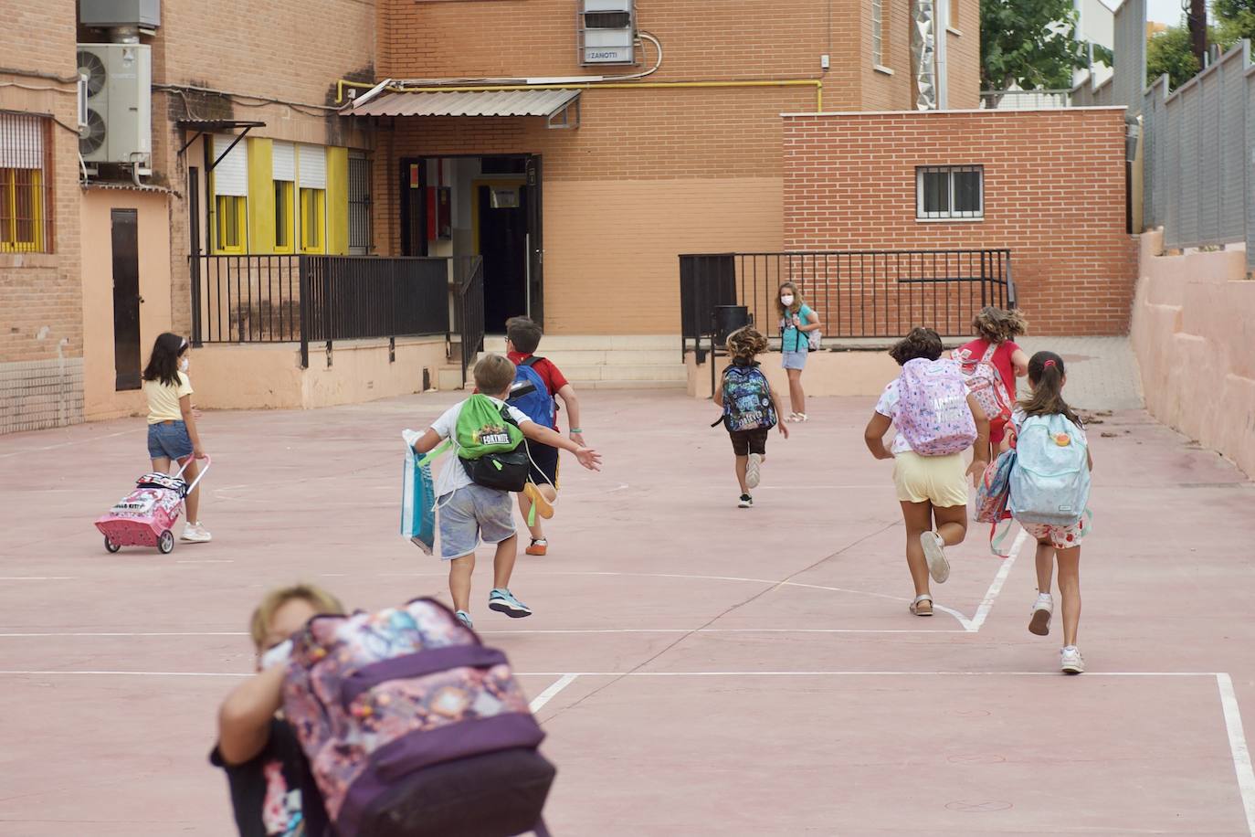 Fotos: Inicio del curso escolar en la Región