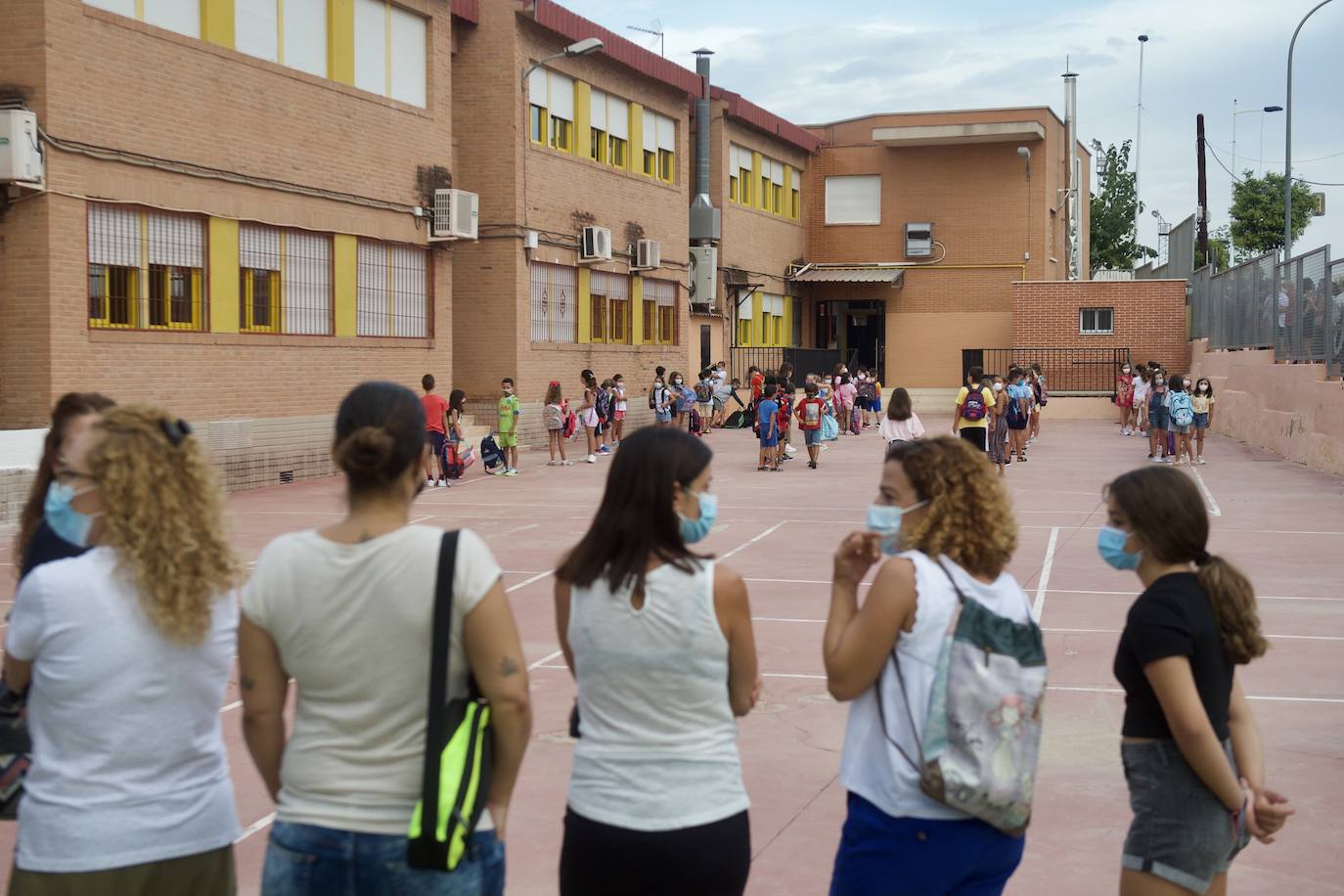 Fotos: Inicio del curso escolar en la Región