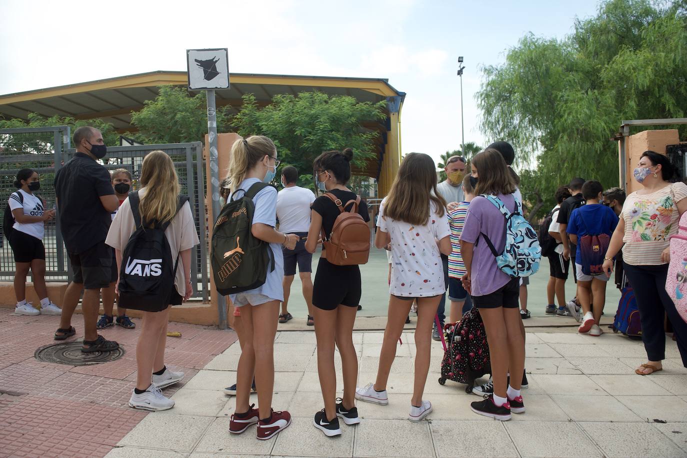 Fotos: Inicio del curso escolar en la Región