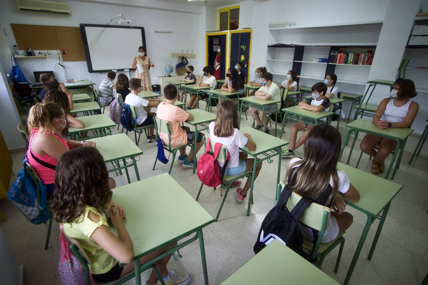 Fotos: Inicio del curso escolar en la Región