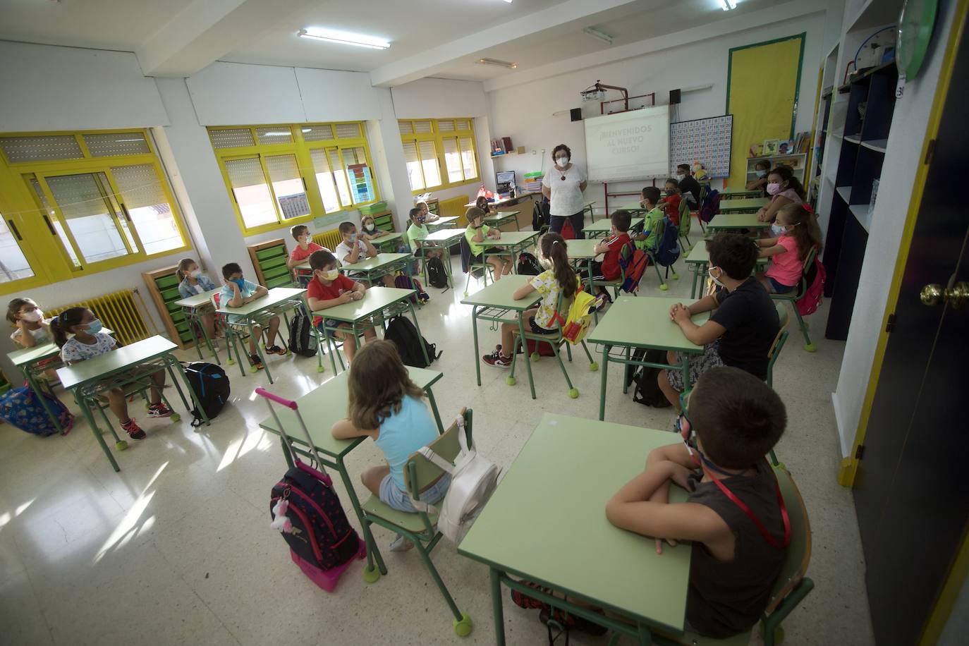 Fotos: Inicio del curso escolar en la Región