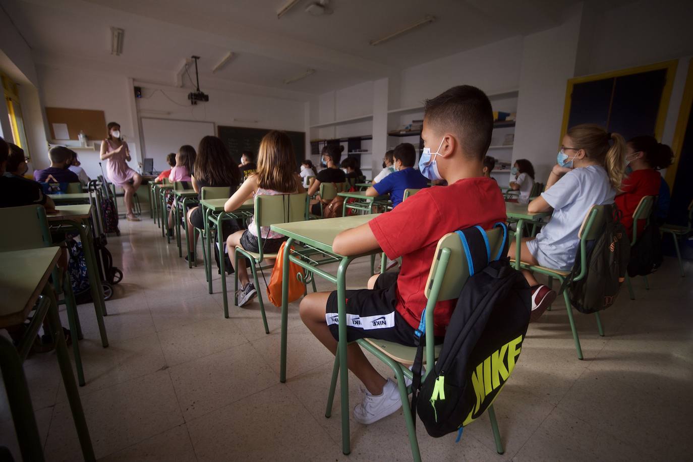 Fotos: Inicio del curso escolar en la Región