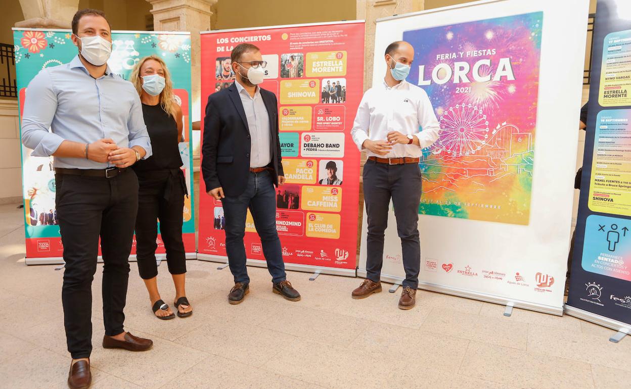 Presentación de la Feria de Lorca, este martes.