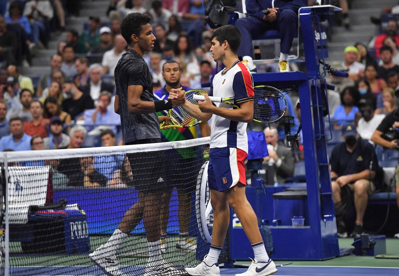 Fotos: Carlos Alcaraz se retira lesionado de su gran US Open