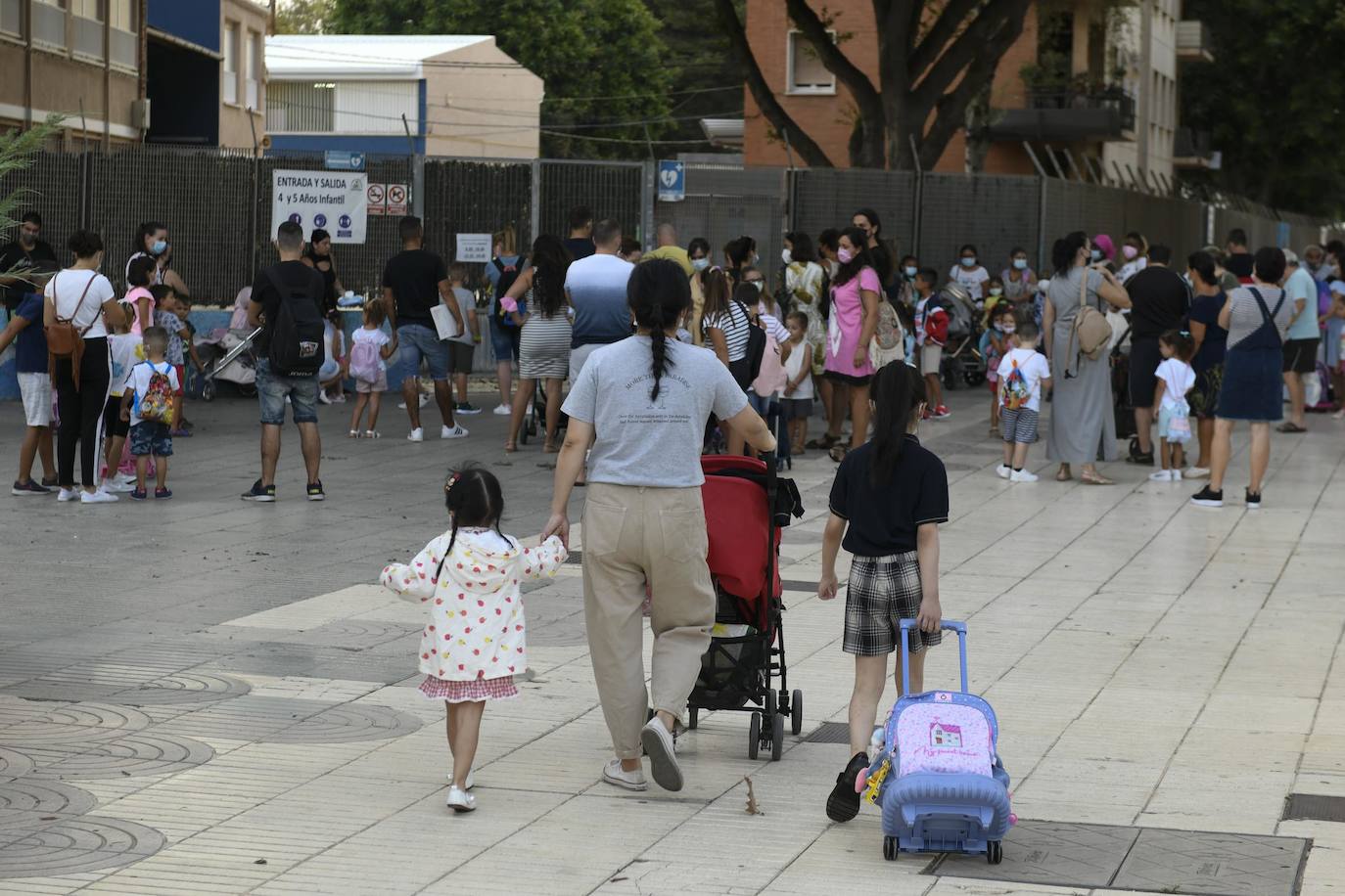 Fotos: Vuelta al cole en Cartagena