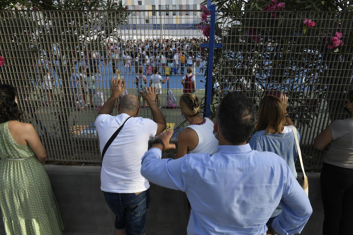 Fotos: Vuelta al cole en Cartagena